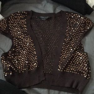 BCBG MaxAzria cropped sweater